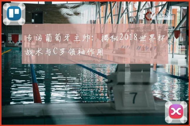 专访葡萄牙主帅：揭秘2018世界杯战术与C罗领袖作用