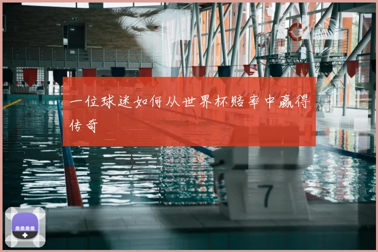 一位球迷如何从世界杯赔率中赢得传奇